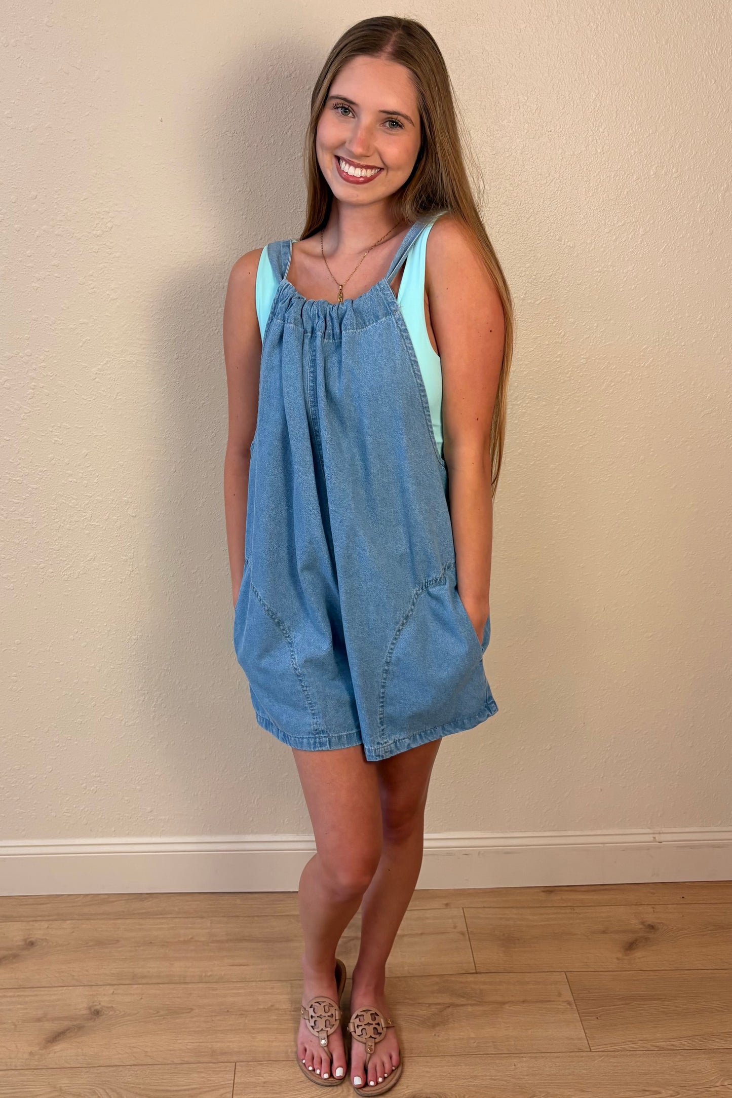 Mackenzie Denim Romper
