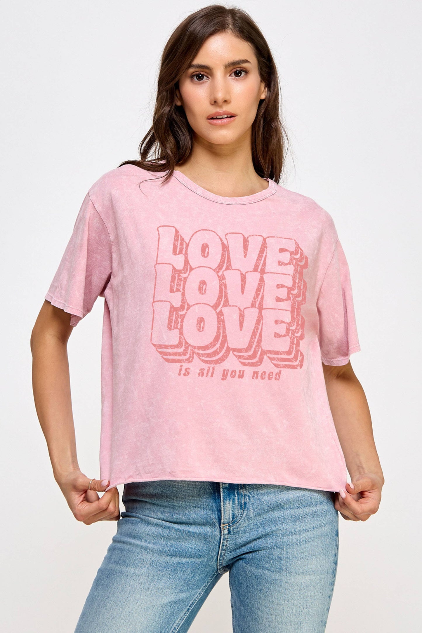 Love Love Love Graphic Tee