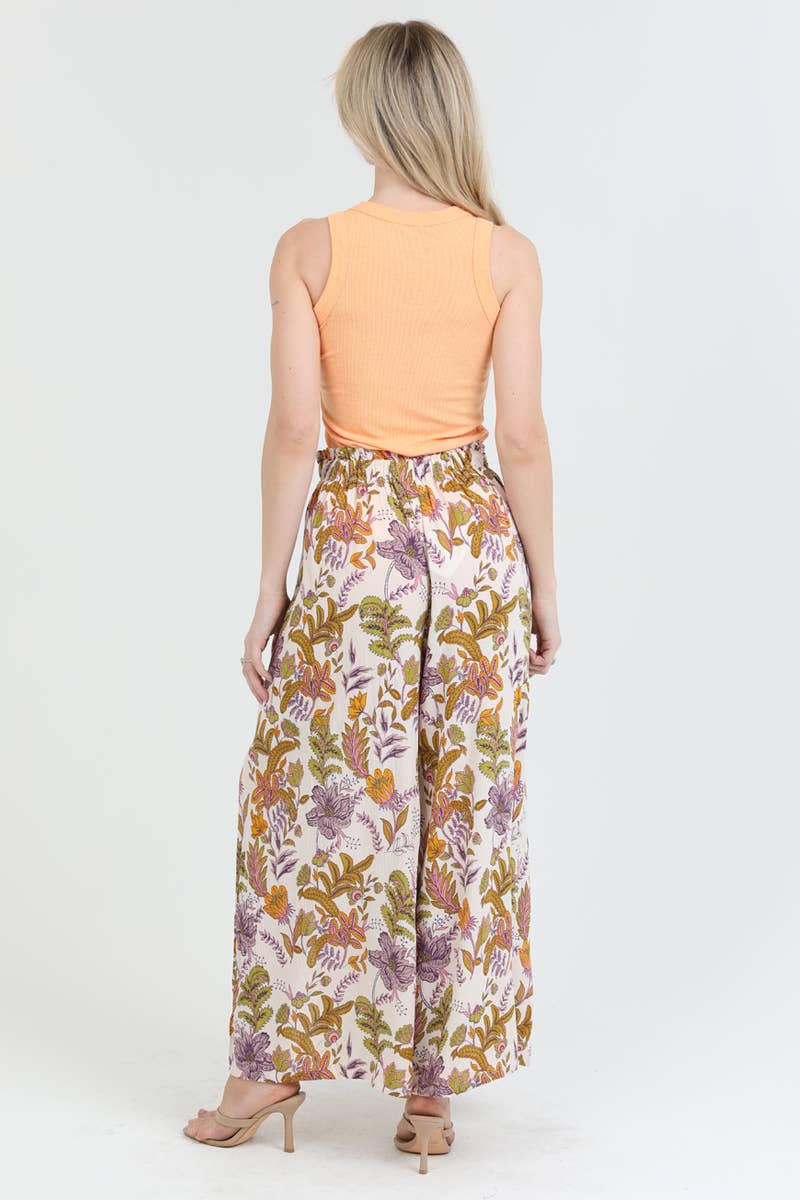 Fern Wide Leg Tie Front Pants