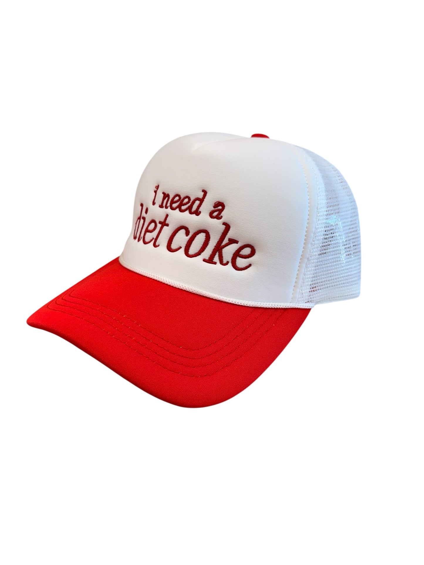 I Need a Diet Coke Mesh Trucker Hat