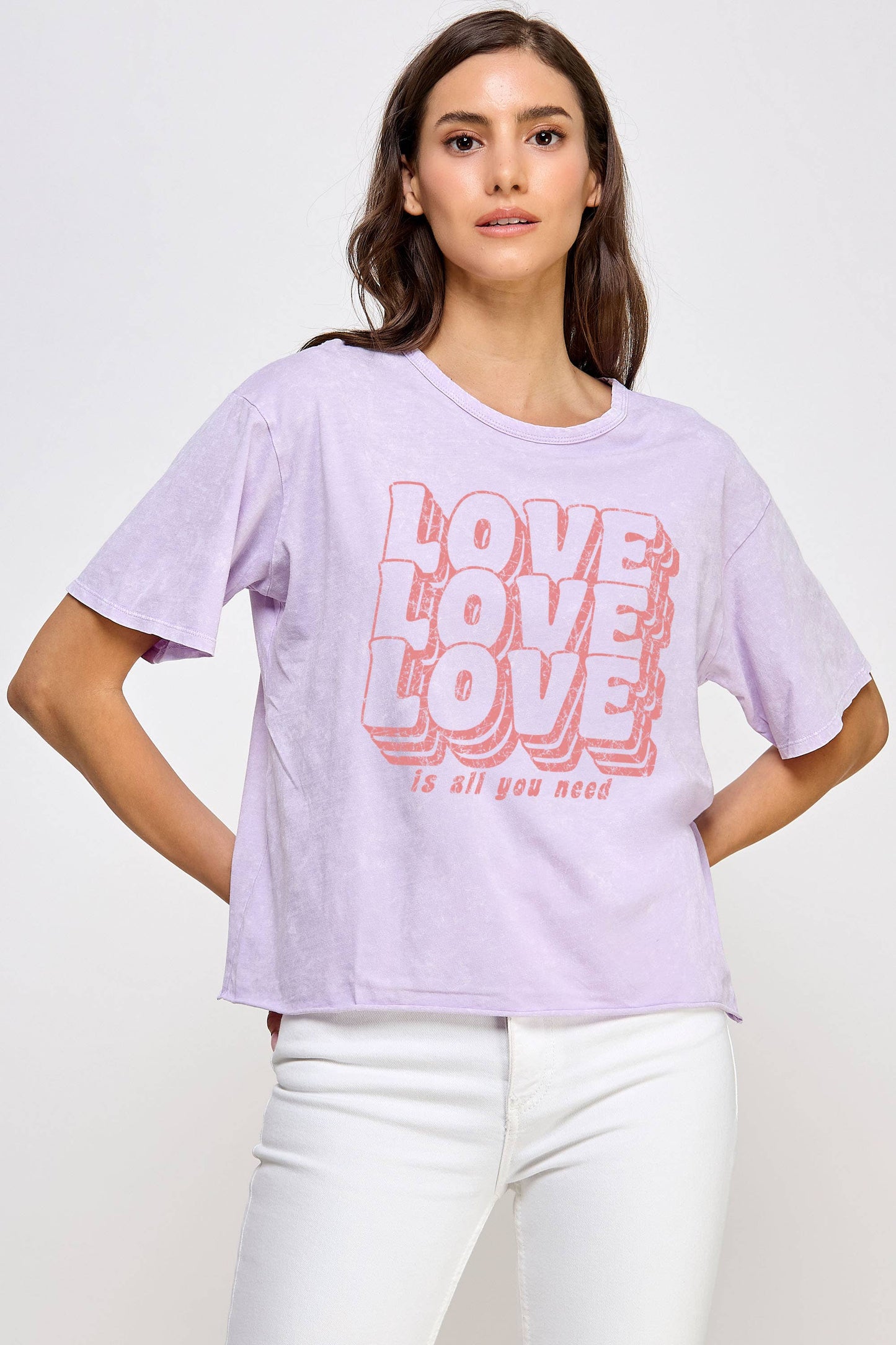 Love Love Love Graphic Tee