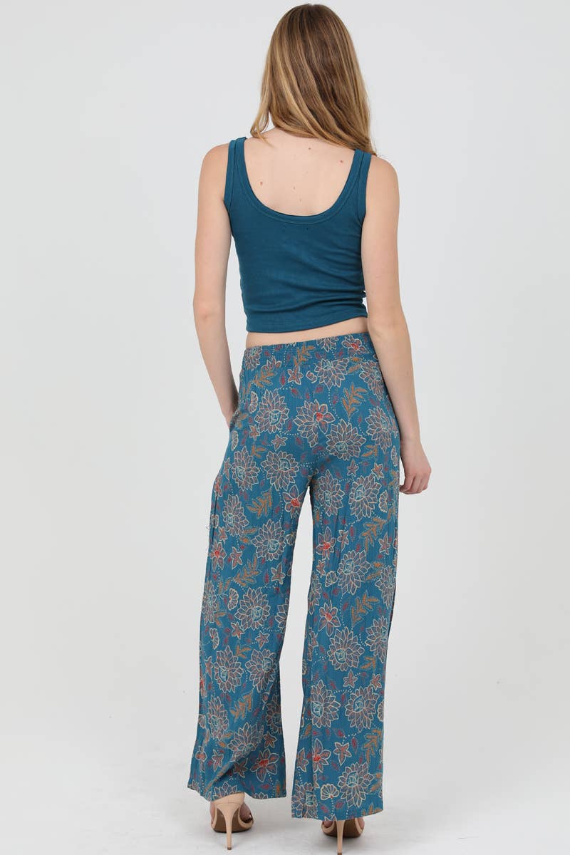 Samantha Wide Leg Tie Front Pants