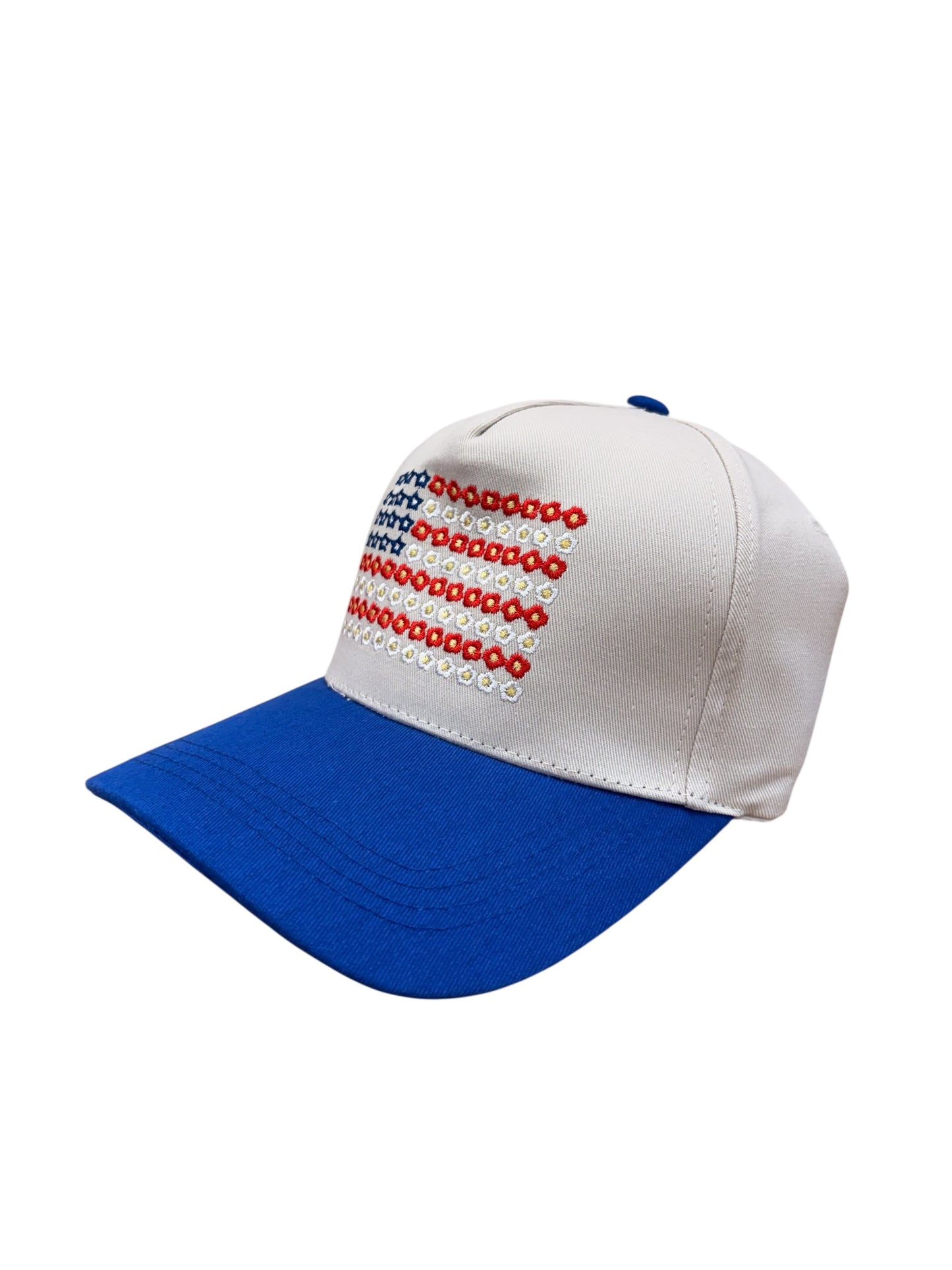 Flowers & Stars USA Hat