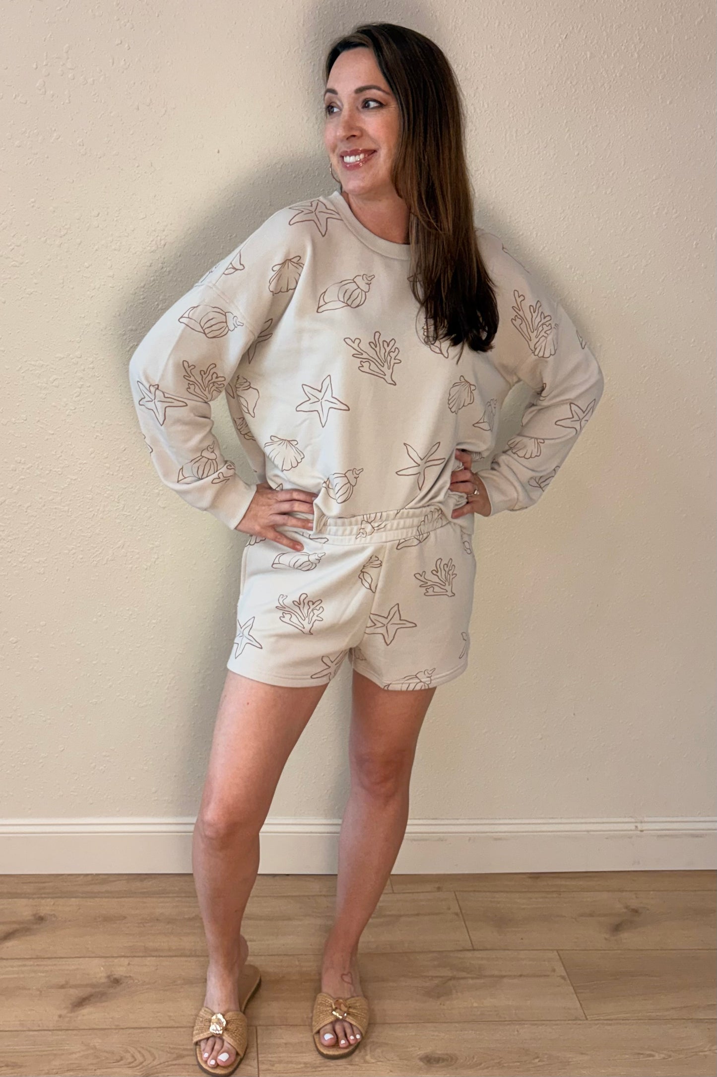 Hadley Beachy Print Sweatshirt