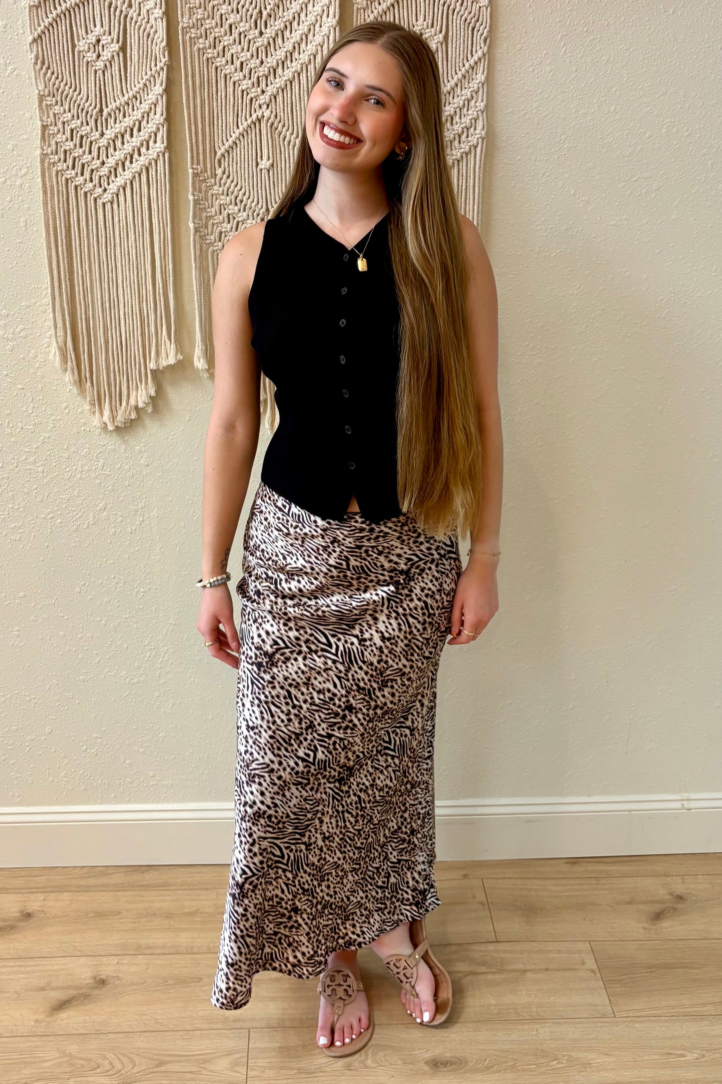 Josie Button Front Knit Sweater Vest