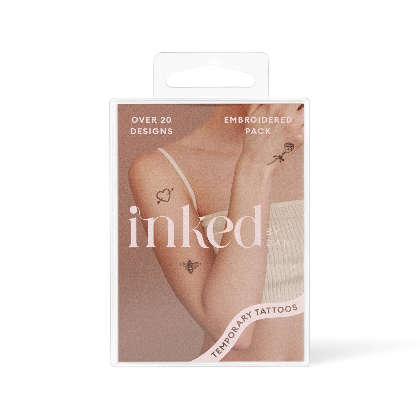 Embroidered Temporary Tattoo Pack