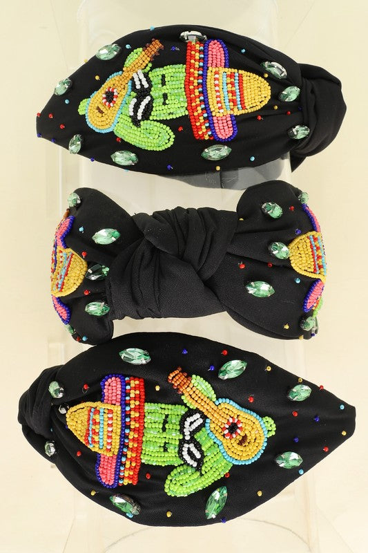 Cinco De Mayo Beaded Headband