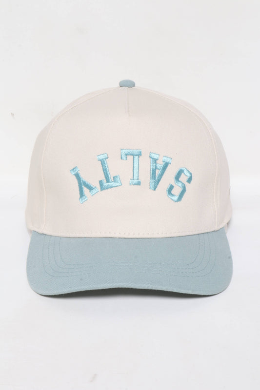 SALTY Upside Down Embroidered Hat