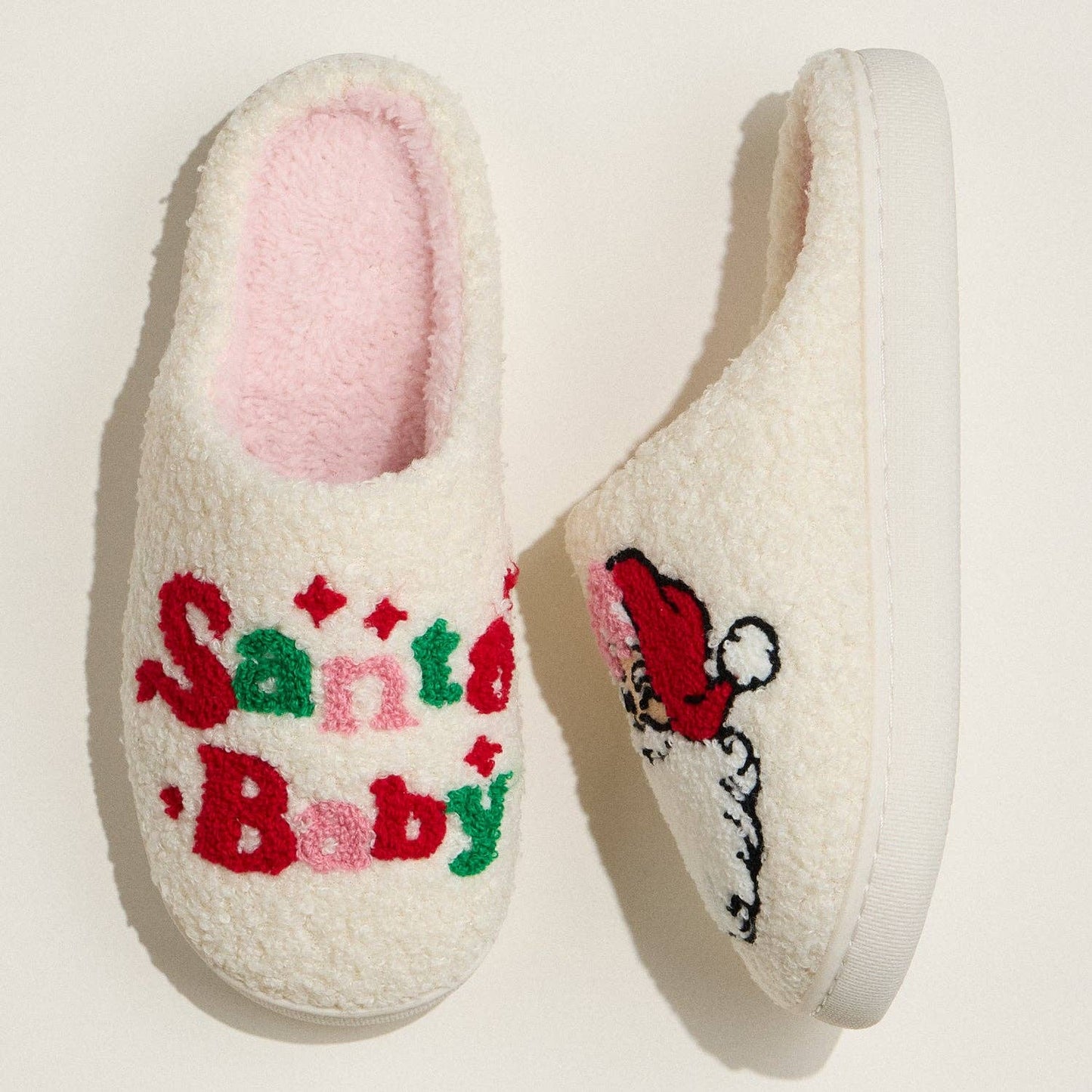 Santa Baby Holiday Slippers
