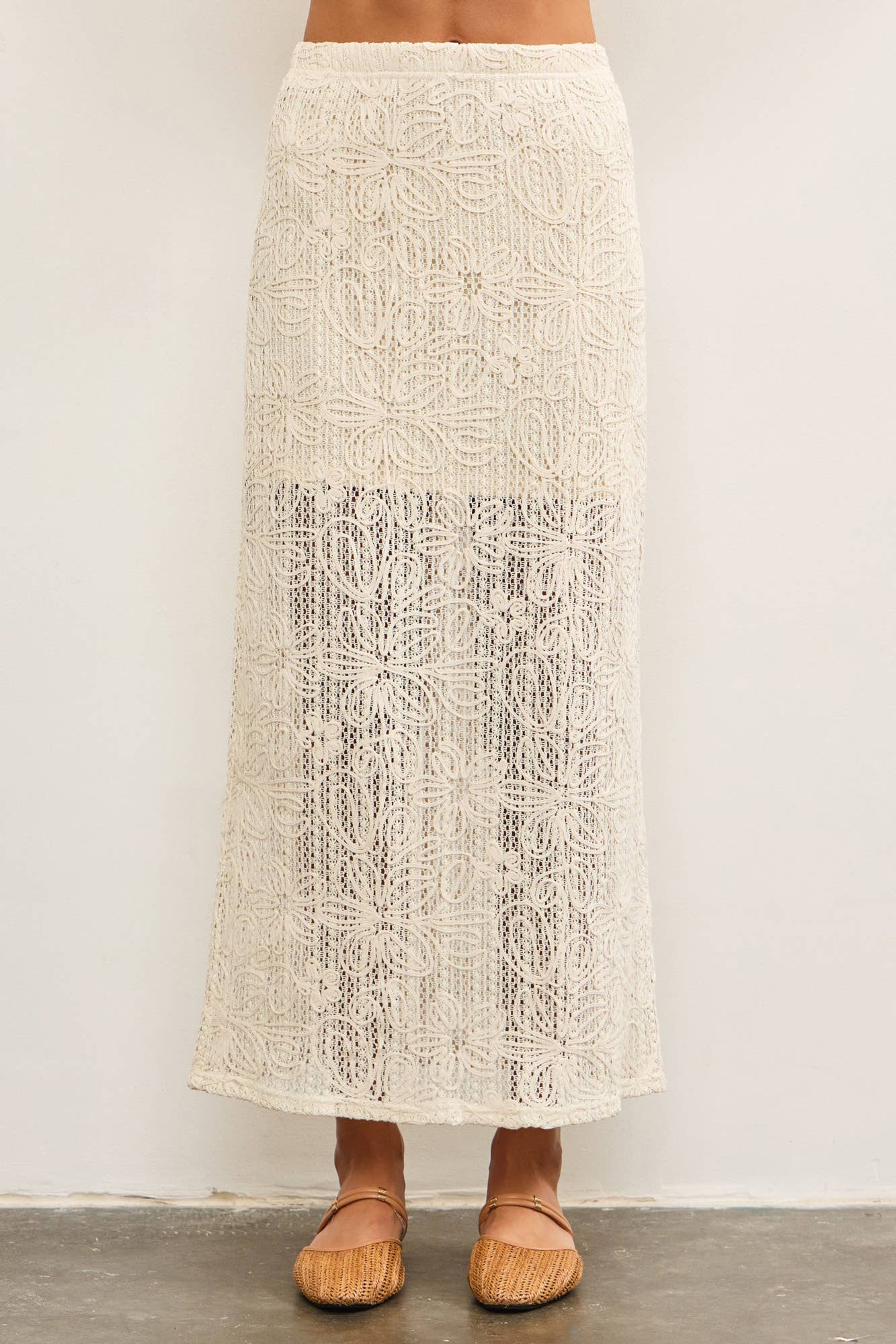 Caterina Lace Maxi Skirt