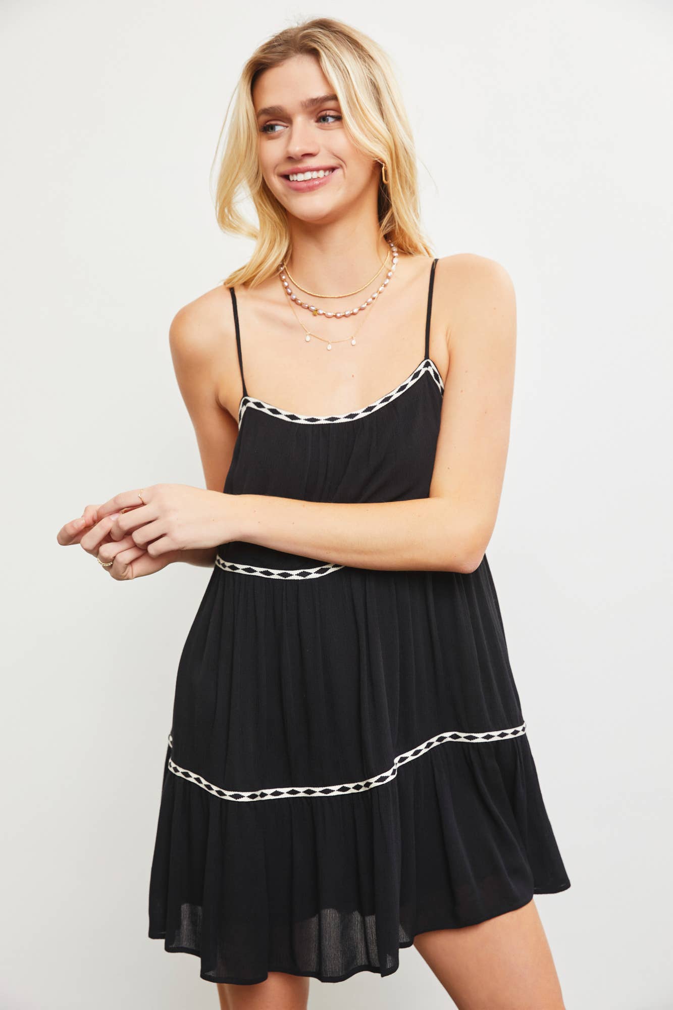 Meadow Tiered Romper Dress