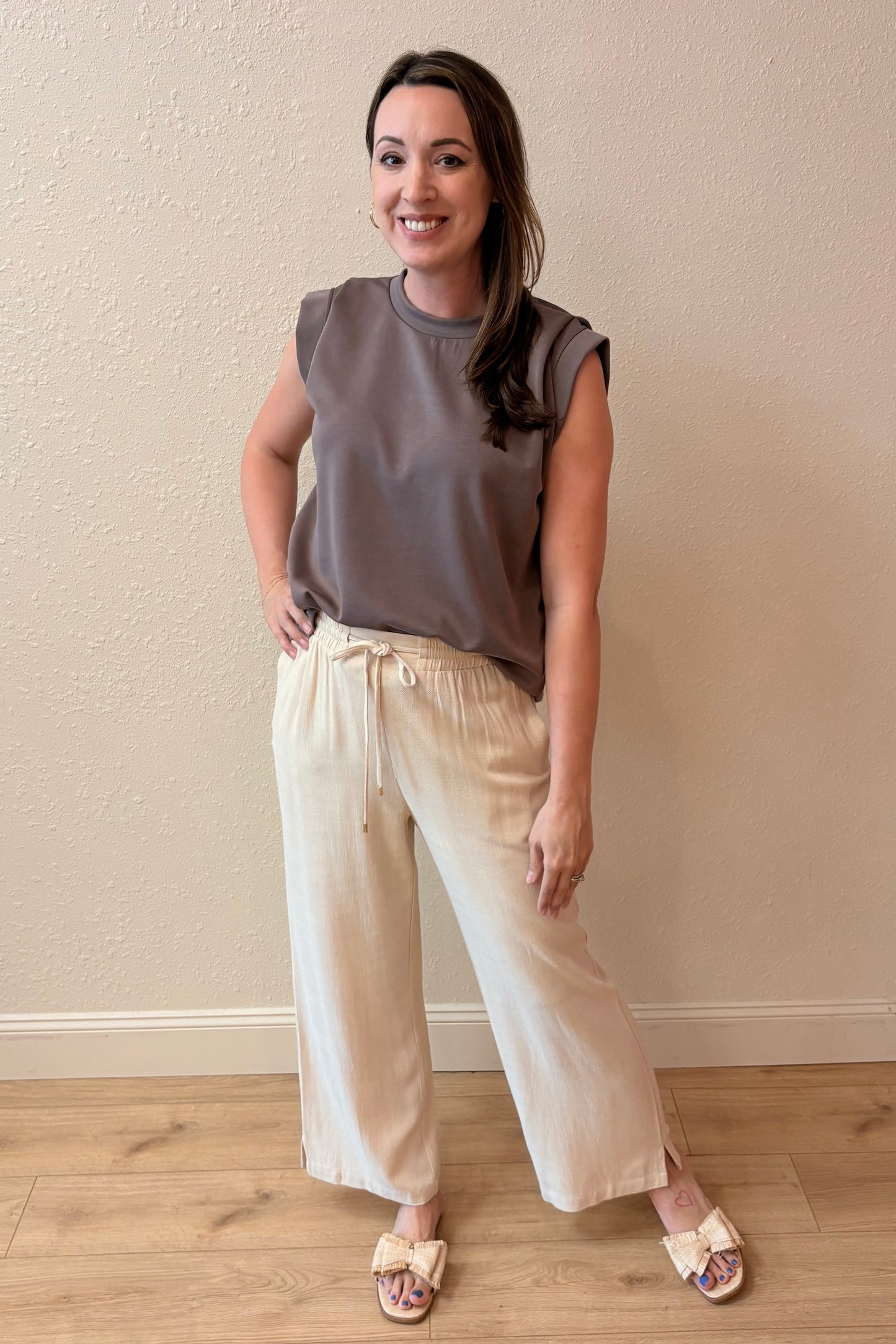 Amanda Ultra Soft Sleeveless Knit Top