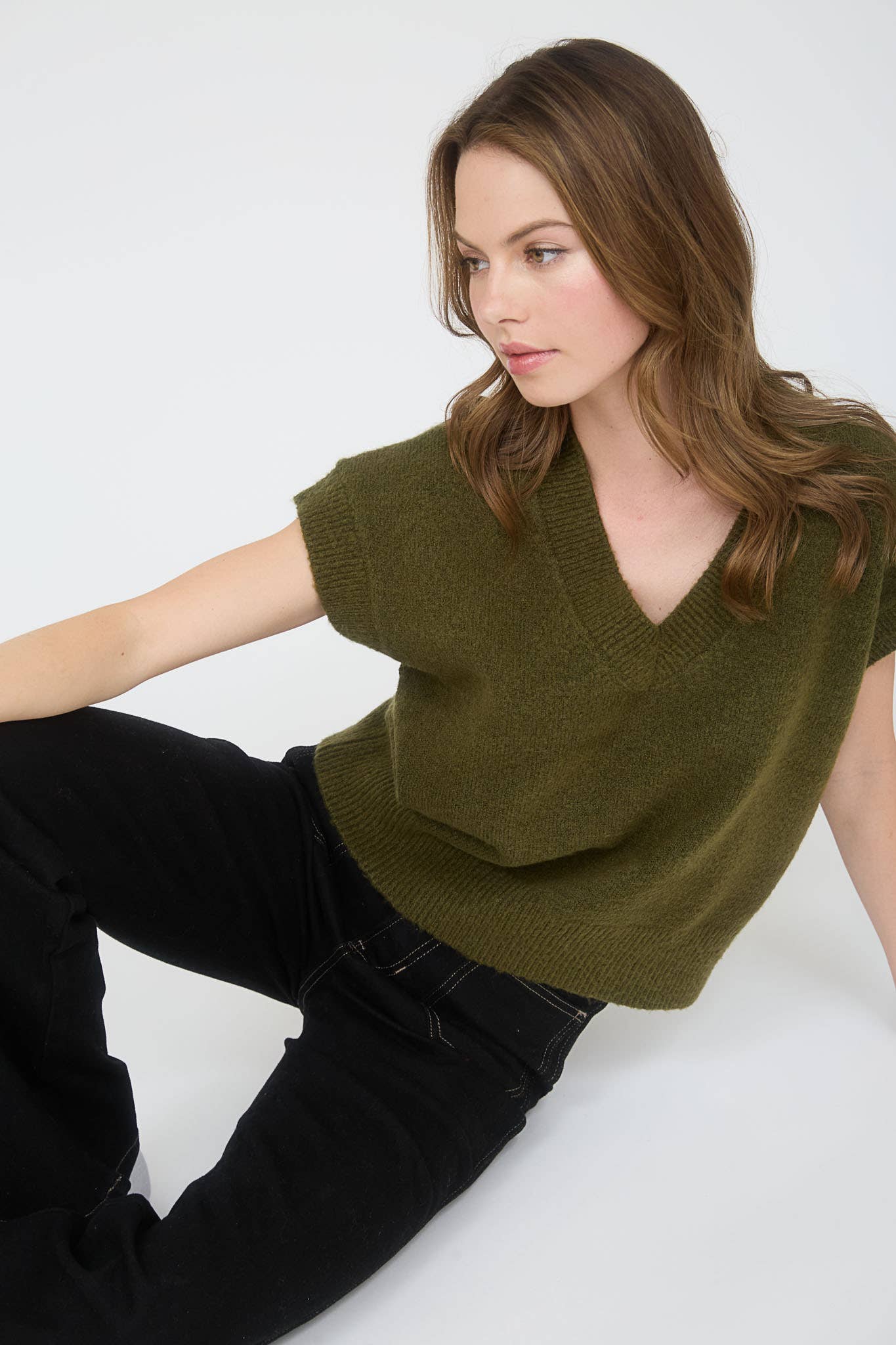 Peyton Short Sleeve Sweater