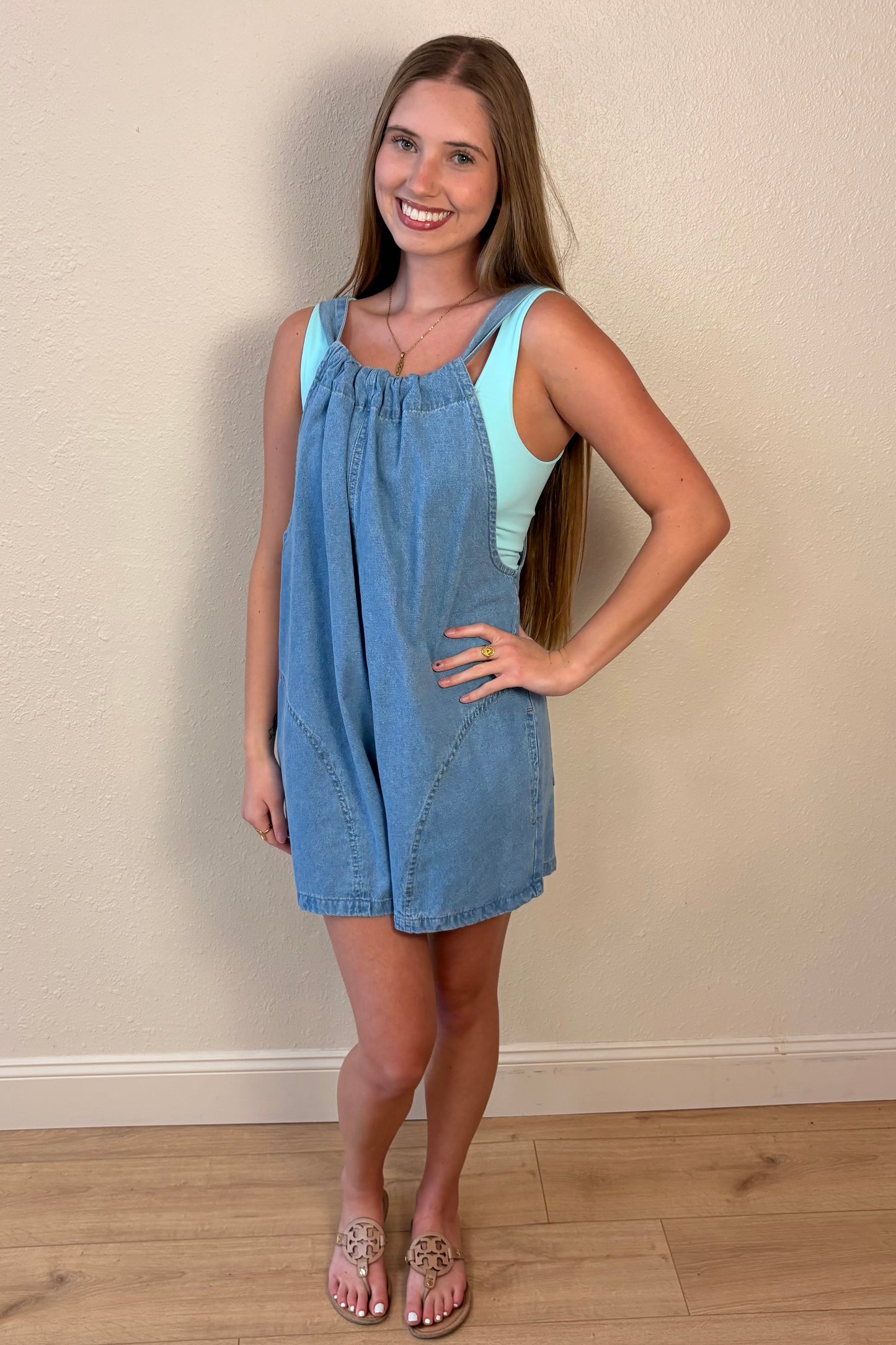Mackenzie Denim Romper