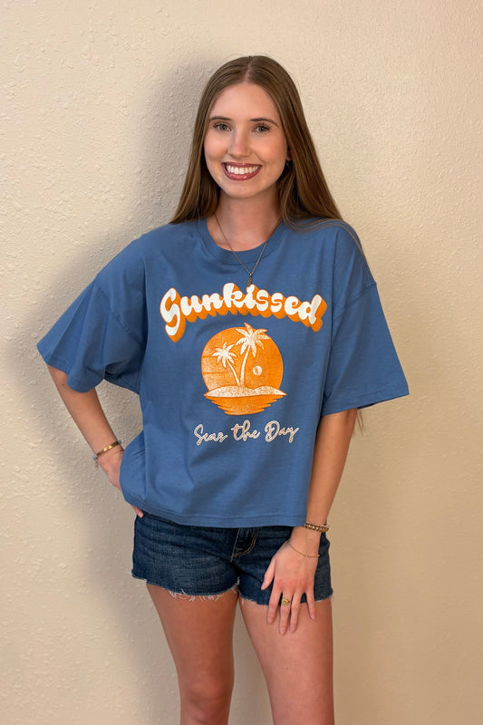 Sunkissed Seas The Day Graphic Tee Shirt