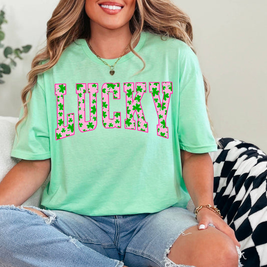 Lucky St. Patrick’s Day Graphic Shirt