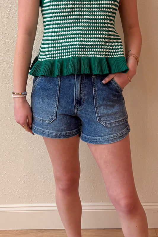 JBD Dark Denim Utility Short
