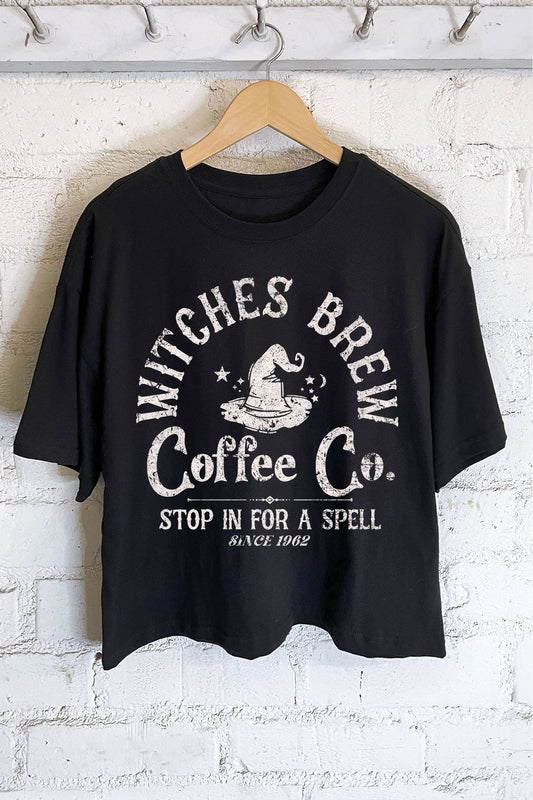 Witches Brew Coffee Co Cropped Tee