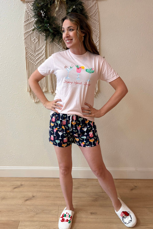 Fizz the Season Lounge Shorts