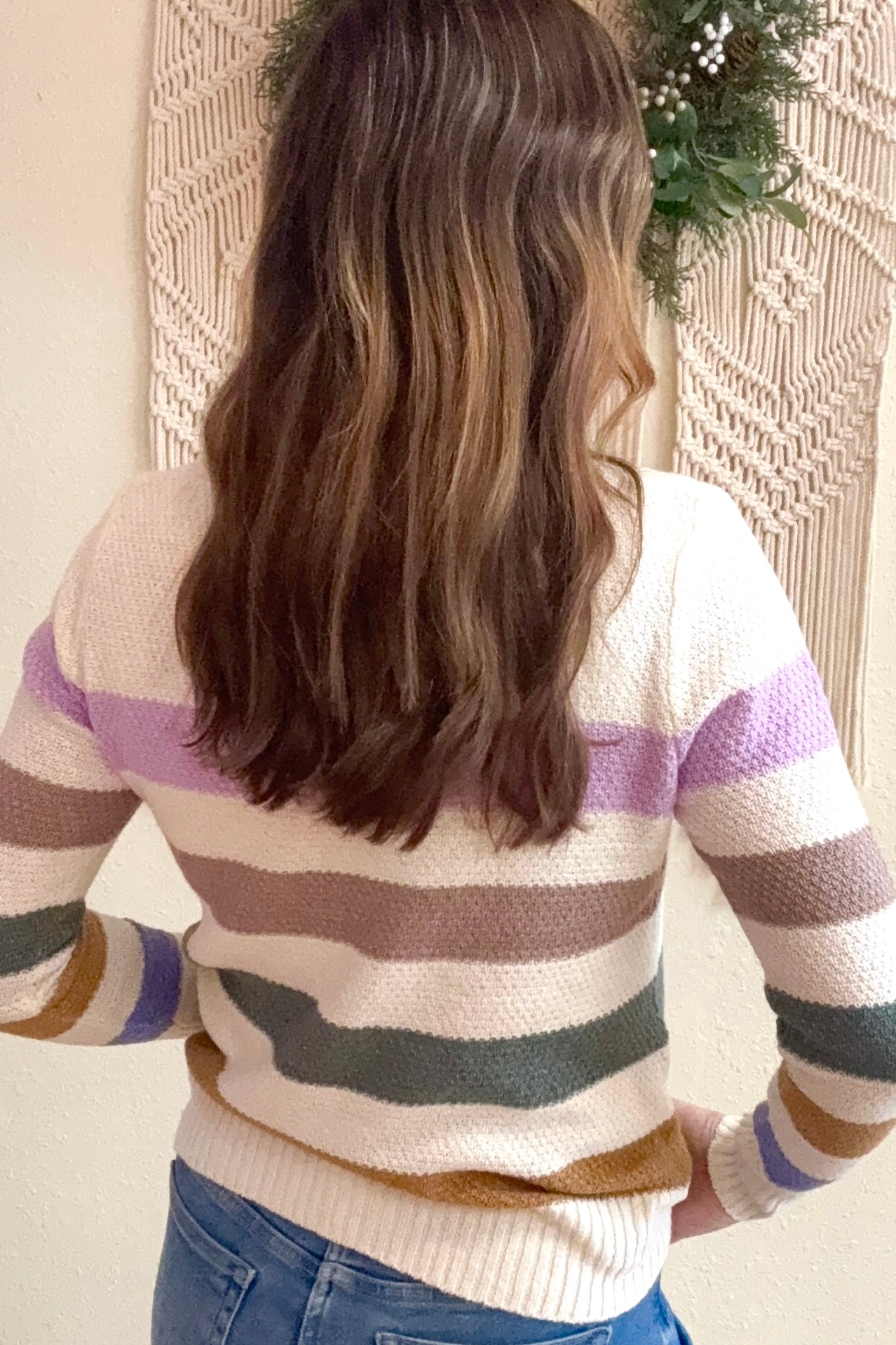 Mallory Multi Stripe Sweater