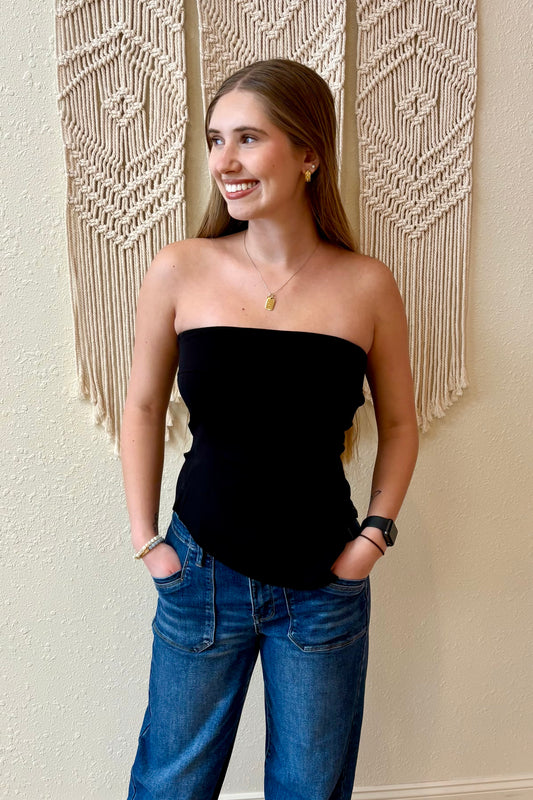 Mallory Asymmetrical Tube Top