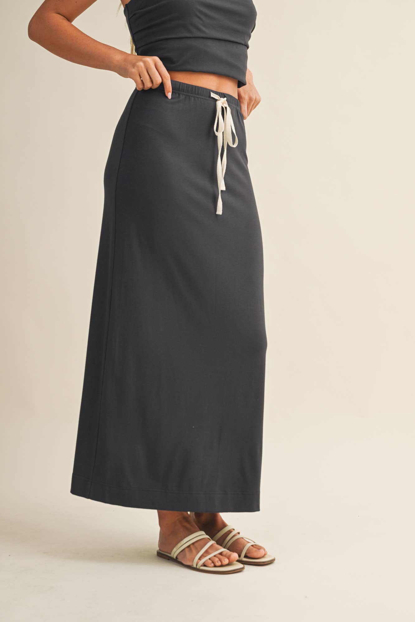 Eve Knit Jersey Maxi Skirt