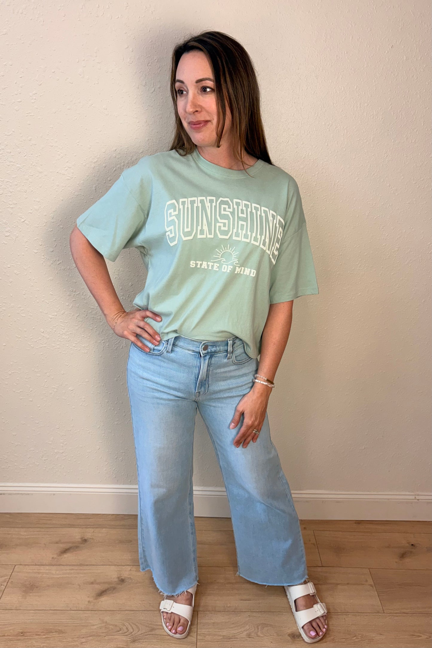 Sunshine State of Mind Cropped T-Shirt