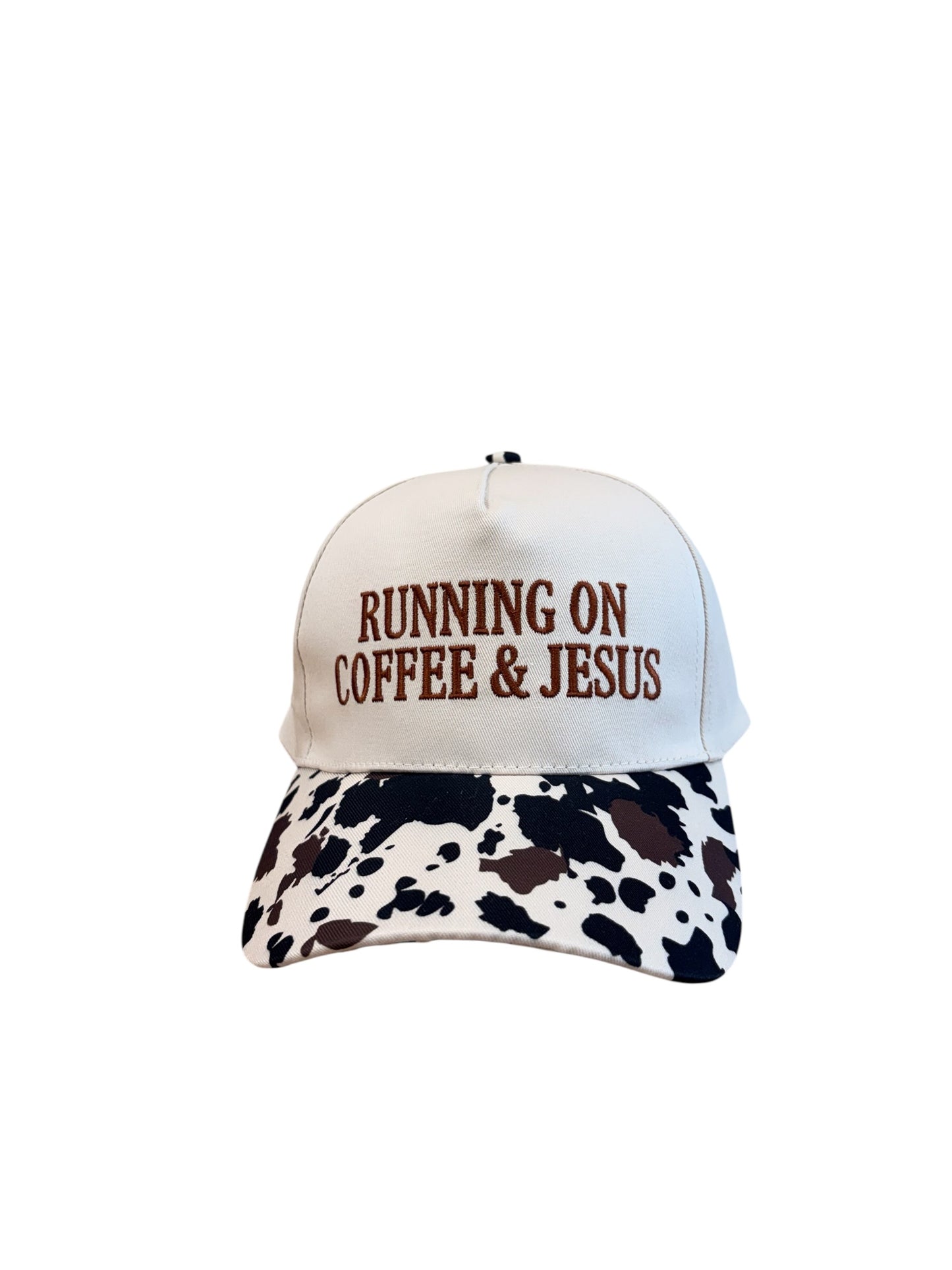 Running On Coffee & Jesus Trucker Hat