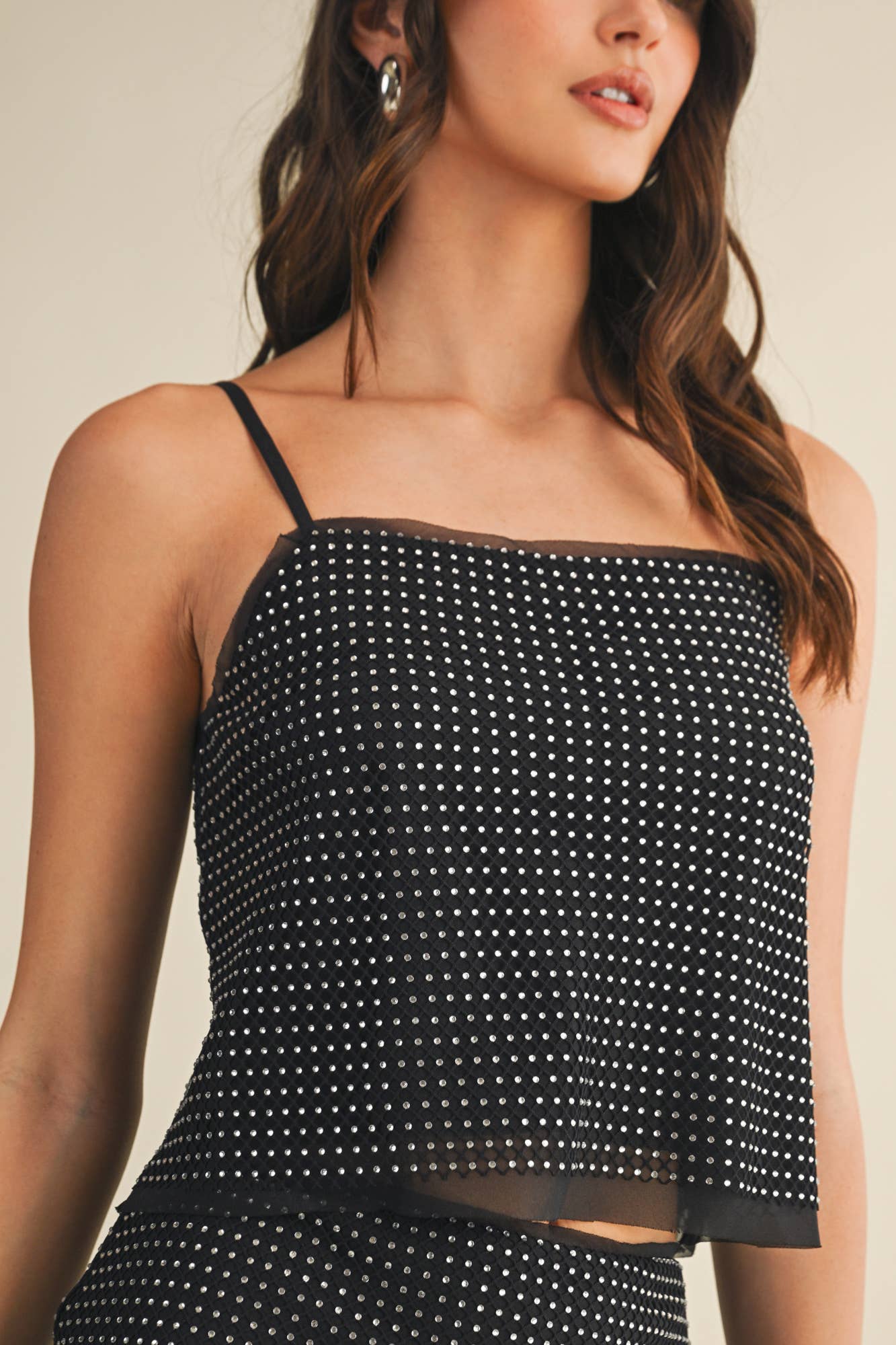 Marni Rhinestone Cami Top