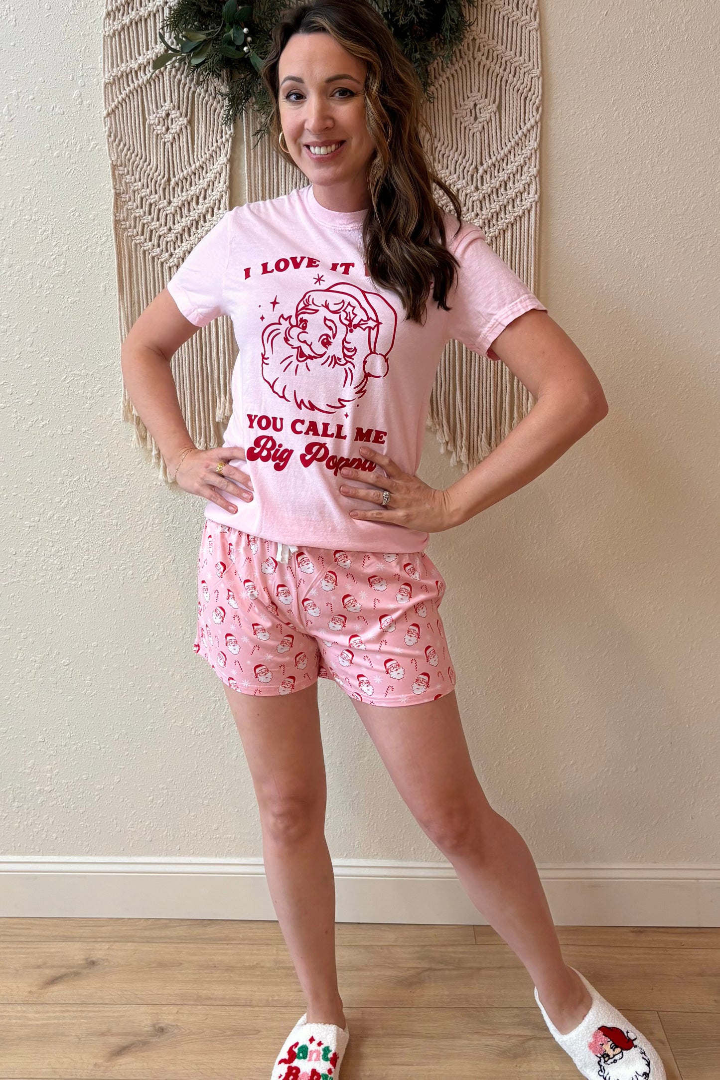 Candy Cane Cutie Lounge Shorts