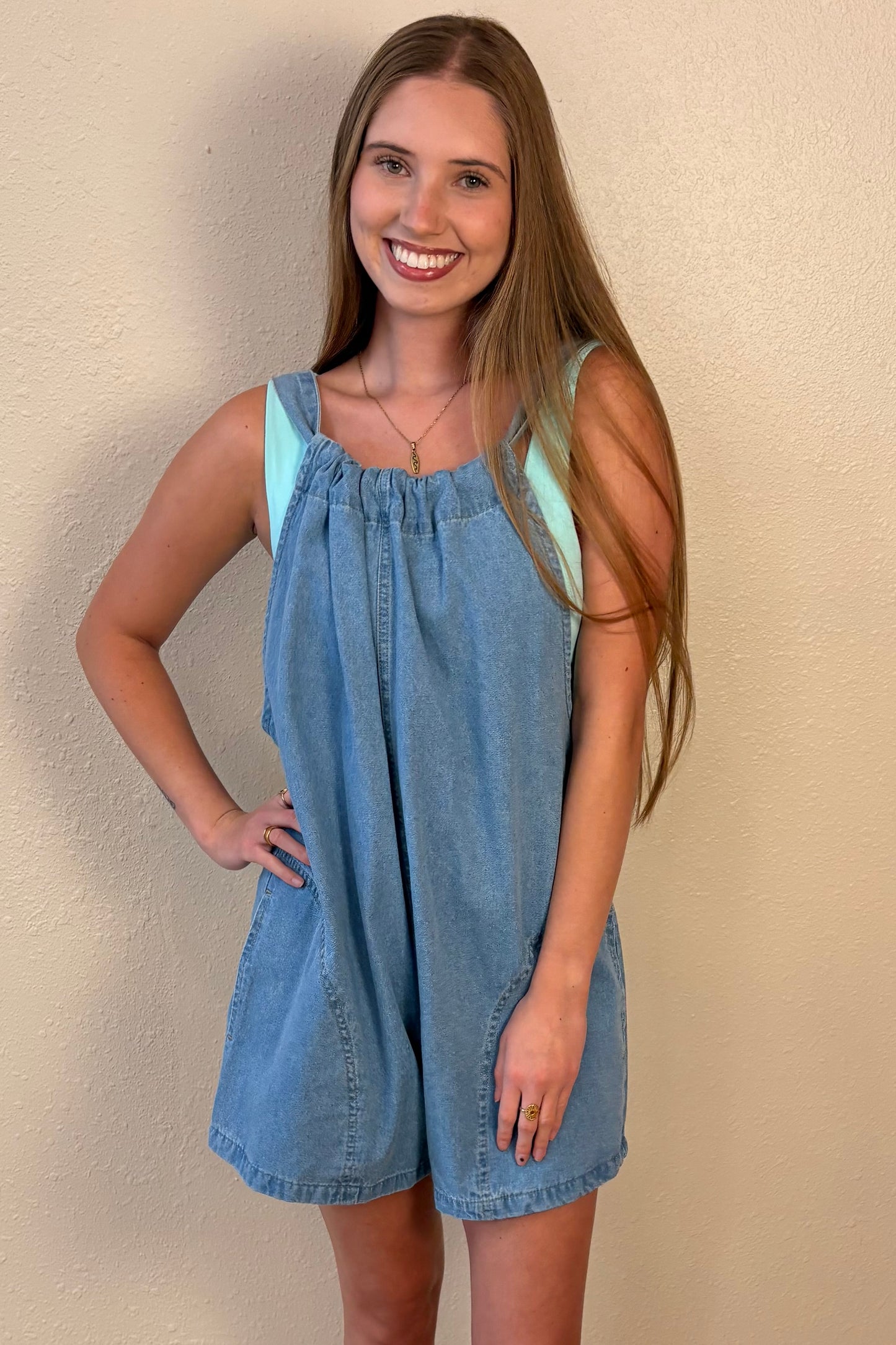 Mackenzie Denim Romper