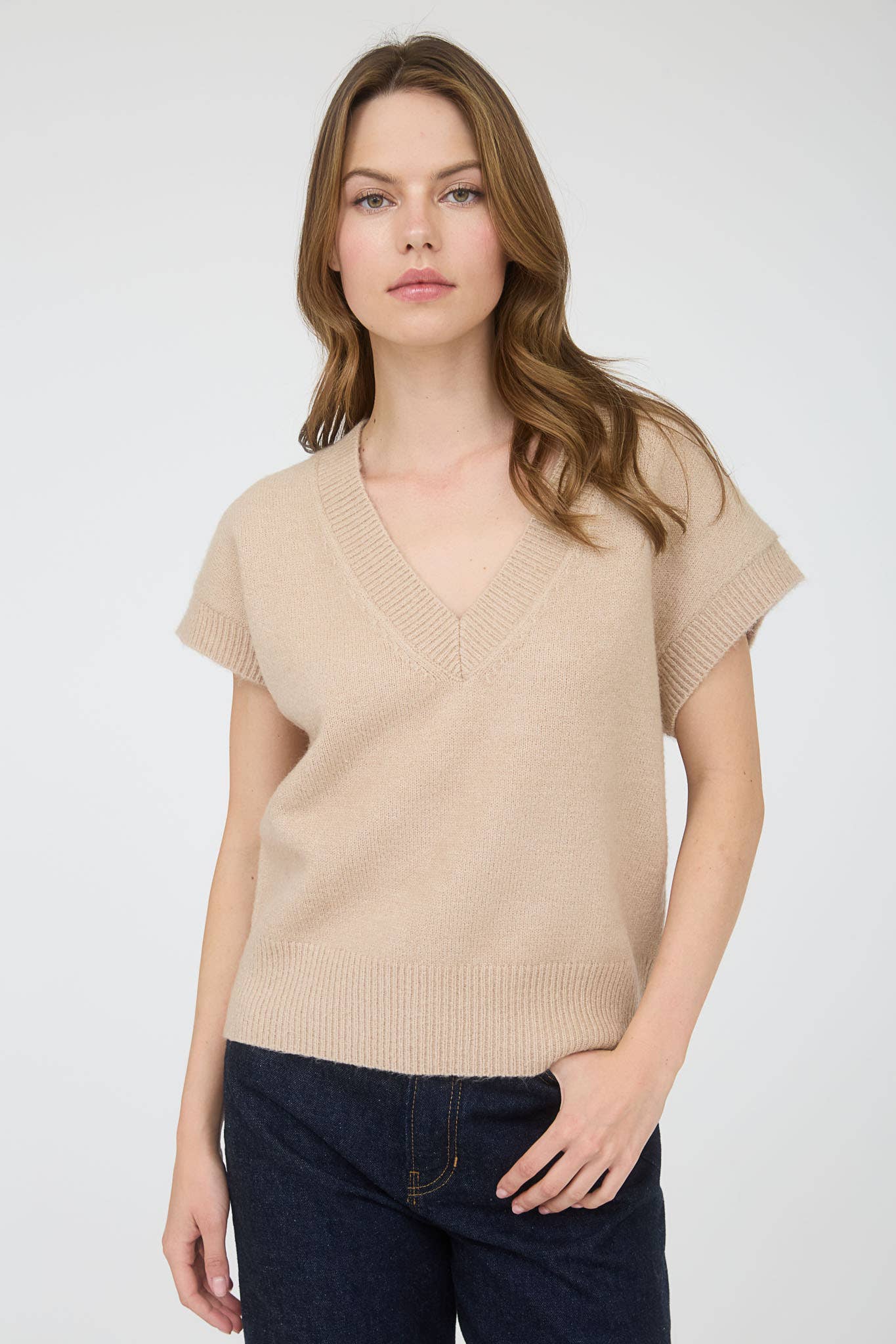 Peyton Short Sleeve Sweater