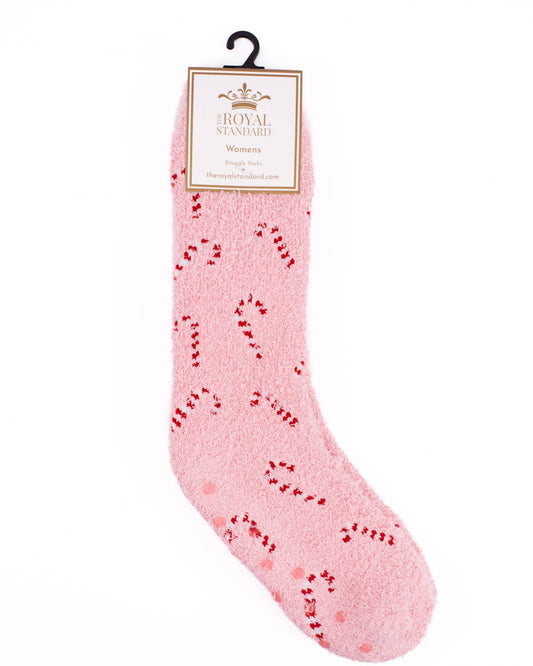 Women's Candy Cane Cutie Snuggle Socks