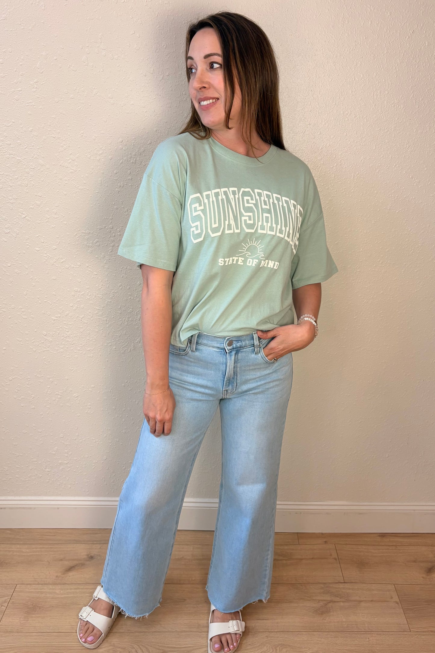 Sunshine State of Mind Cropped T-Shirt