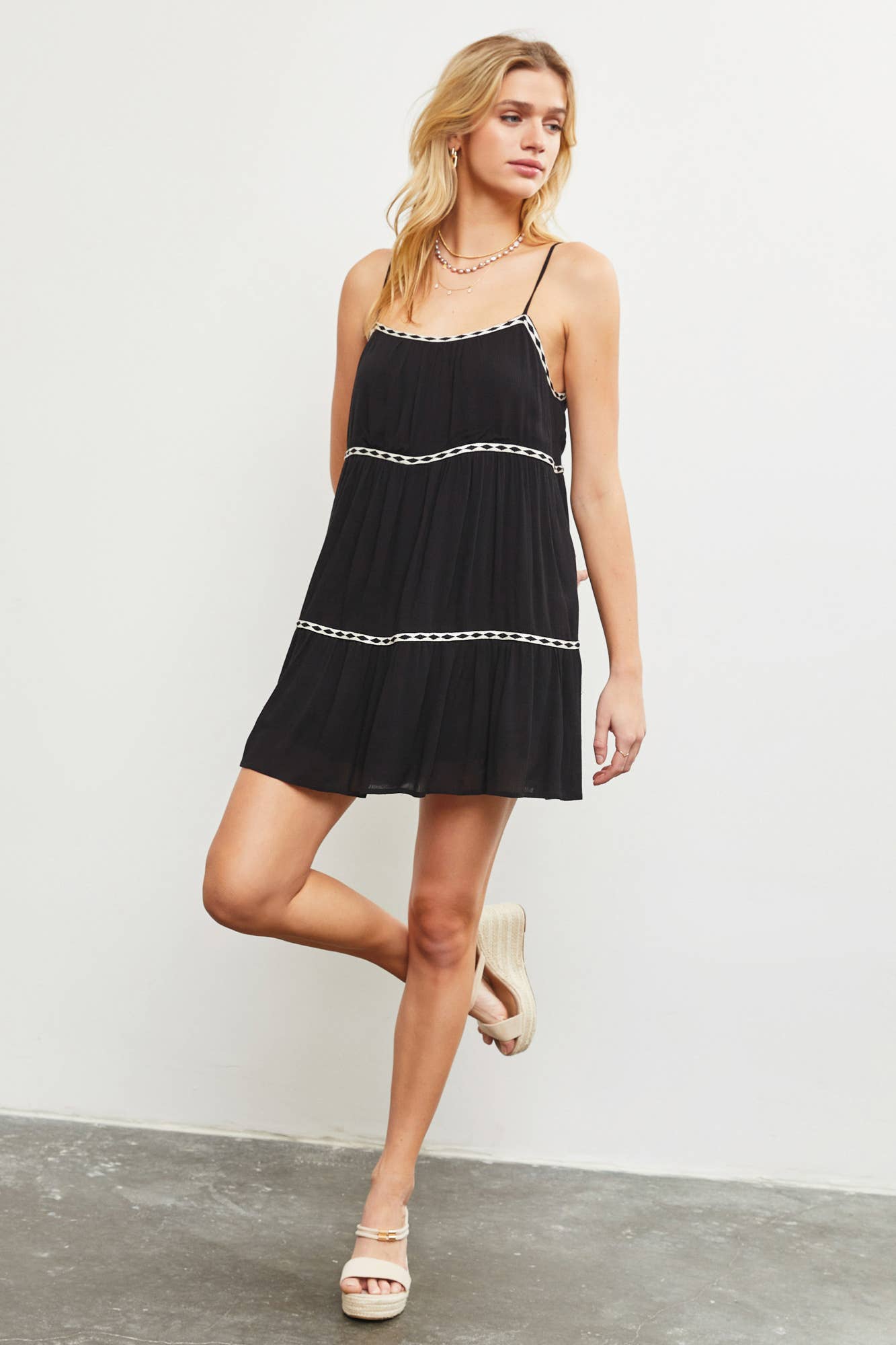 Meadow Tiered Romper Dress
