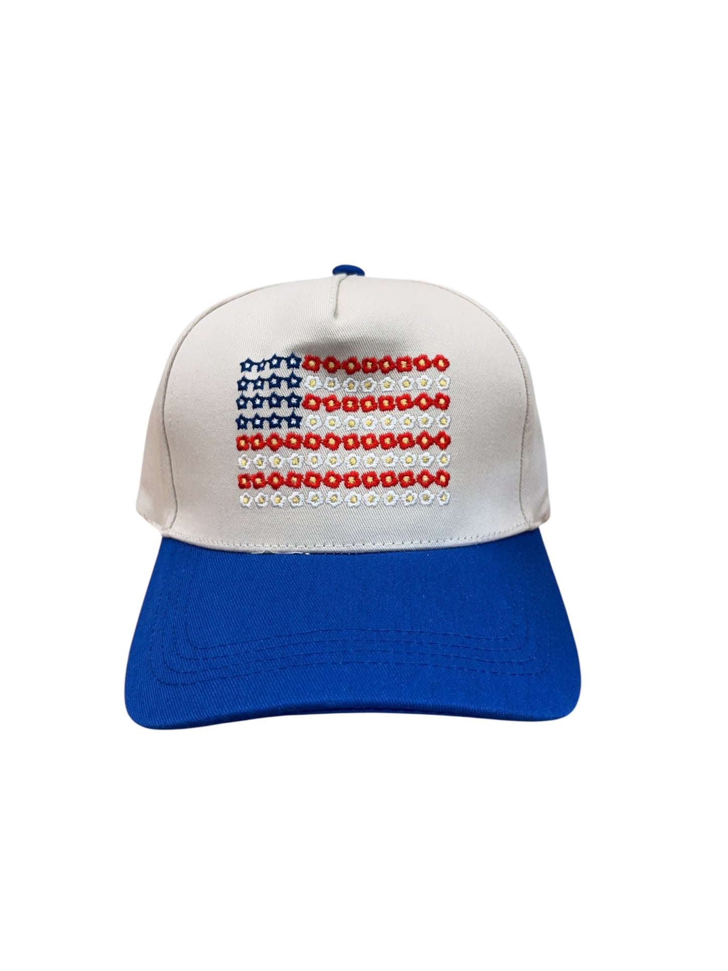 Flowers & Stars USA Hat