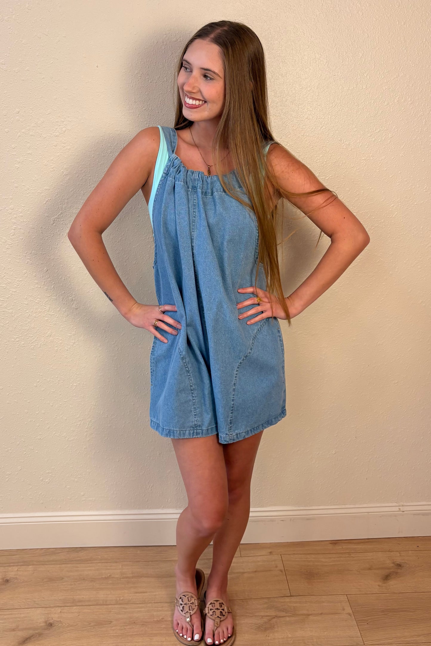 Mackenzie Denim Romper