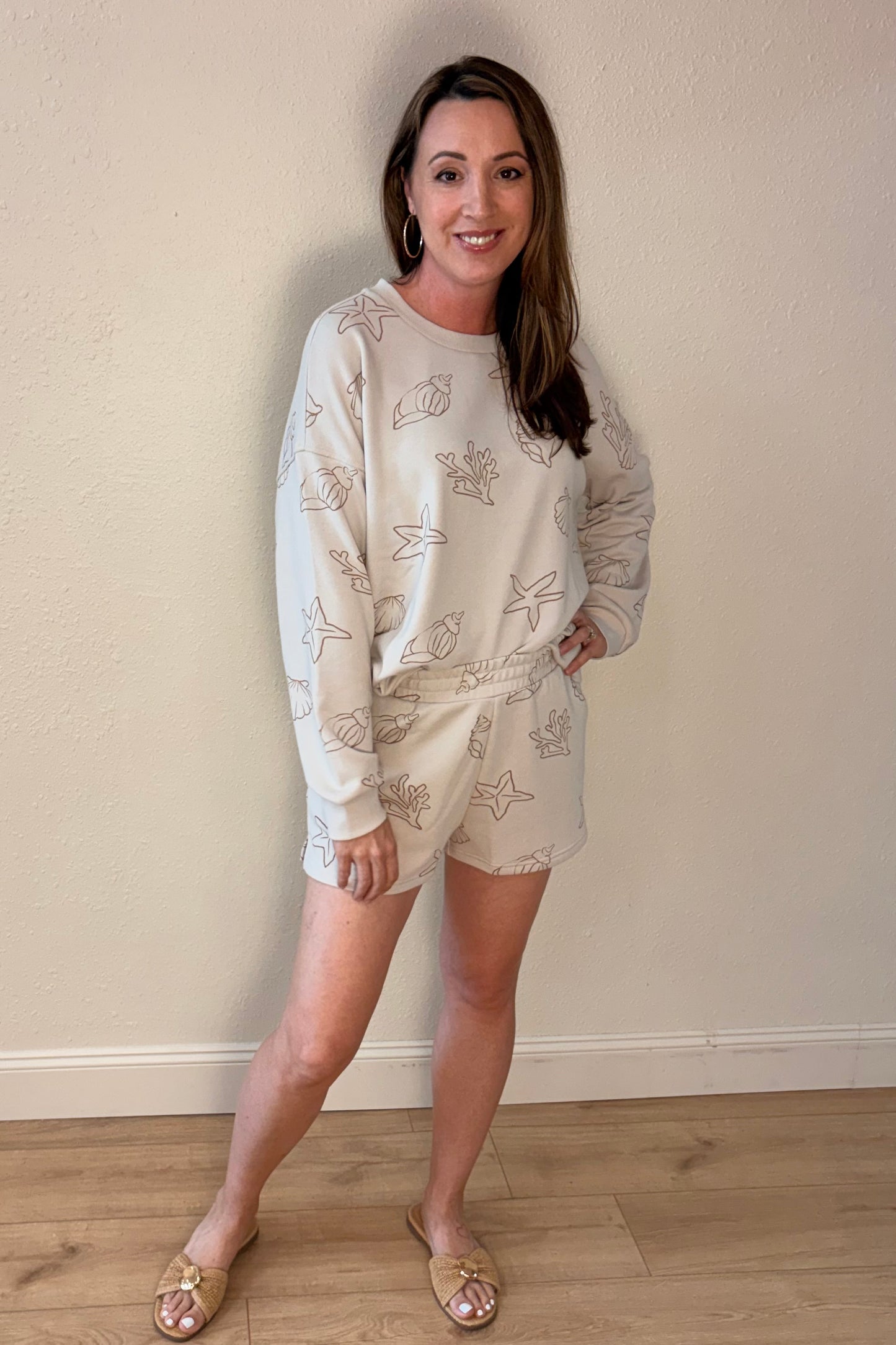 Hadley Beachy Print Sweatshirt