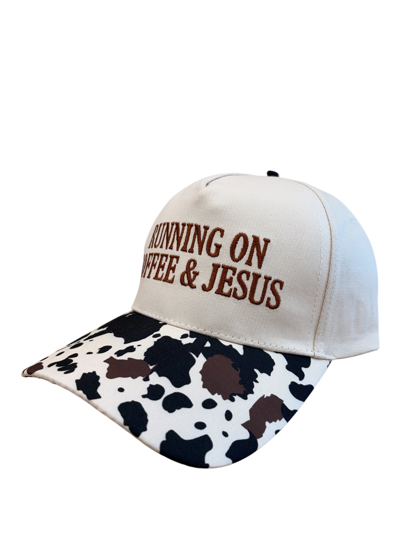 Running On Coffee & Jesus Trucker Hat