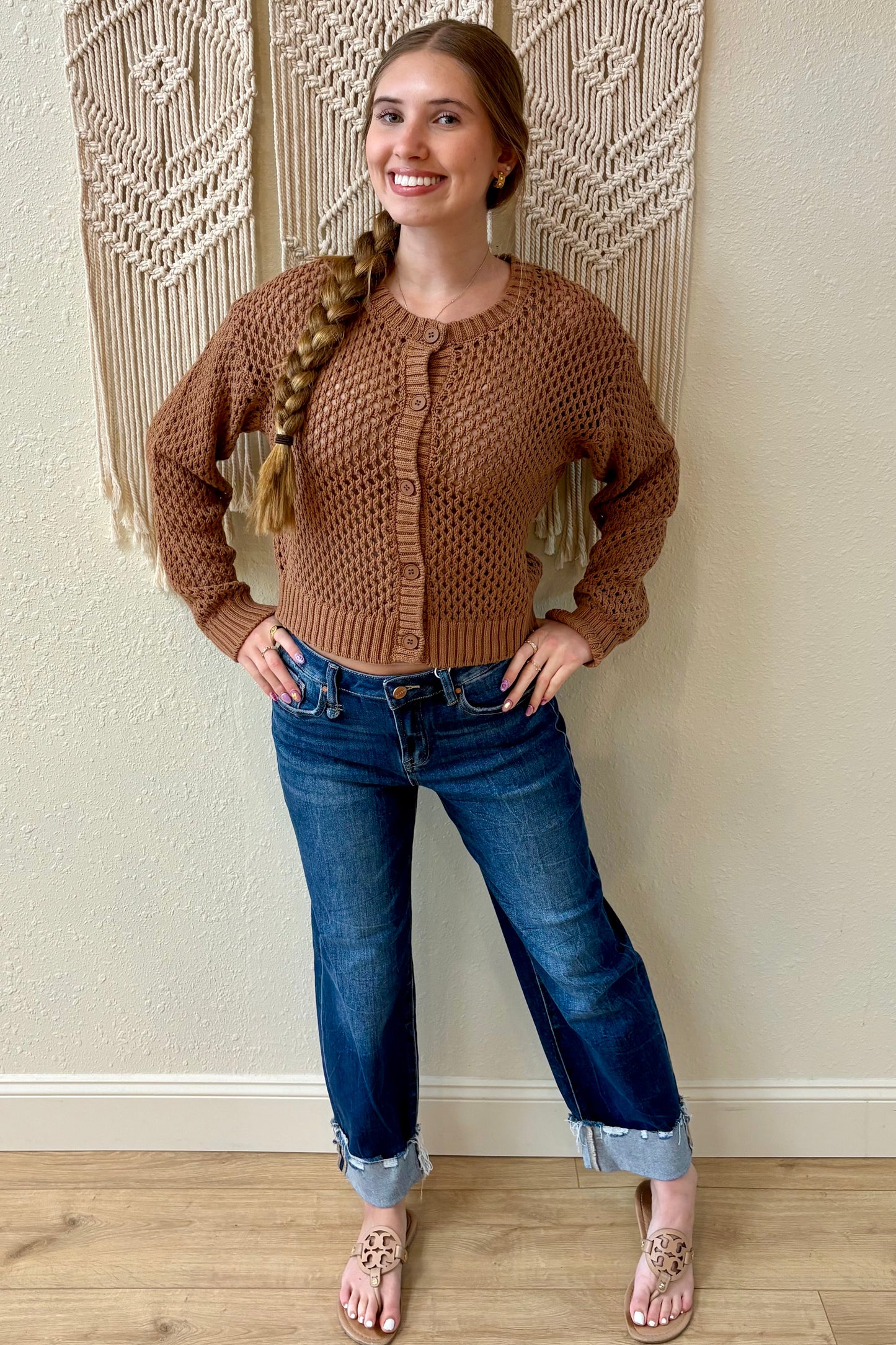 Cecelia Crochet Cardigan Sweater
