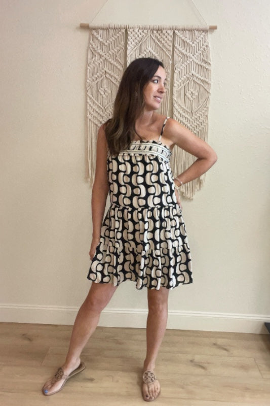 Ruby Open Back Tiered Sundress