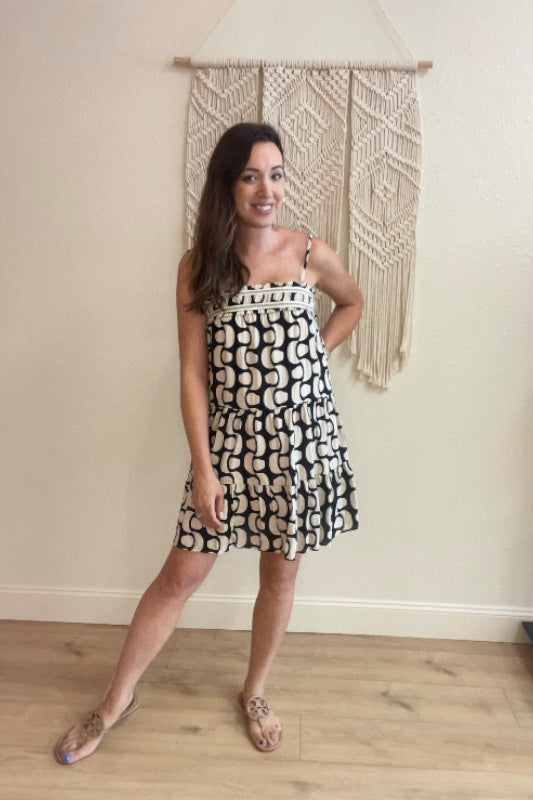 Ruby Open Back Tiered Sundress