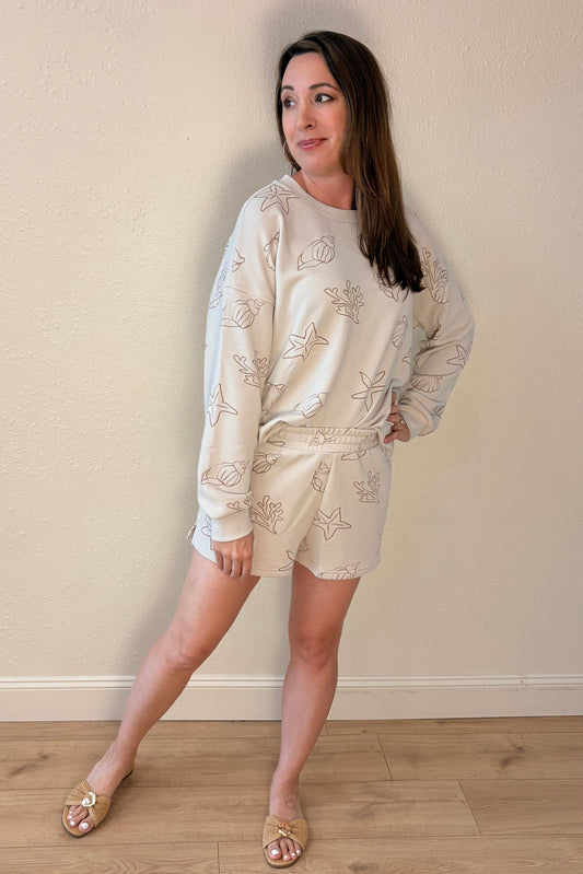 Hadley Beachy Print Sweatshirt