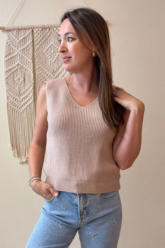 Ava Knit Sweater Vest