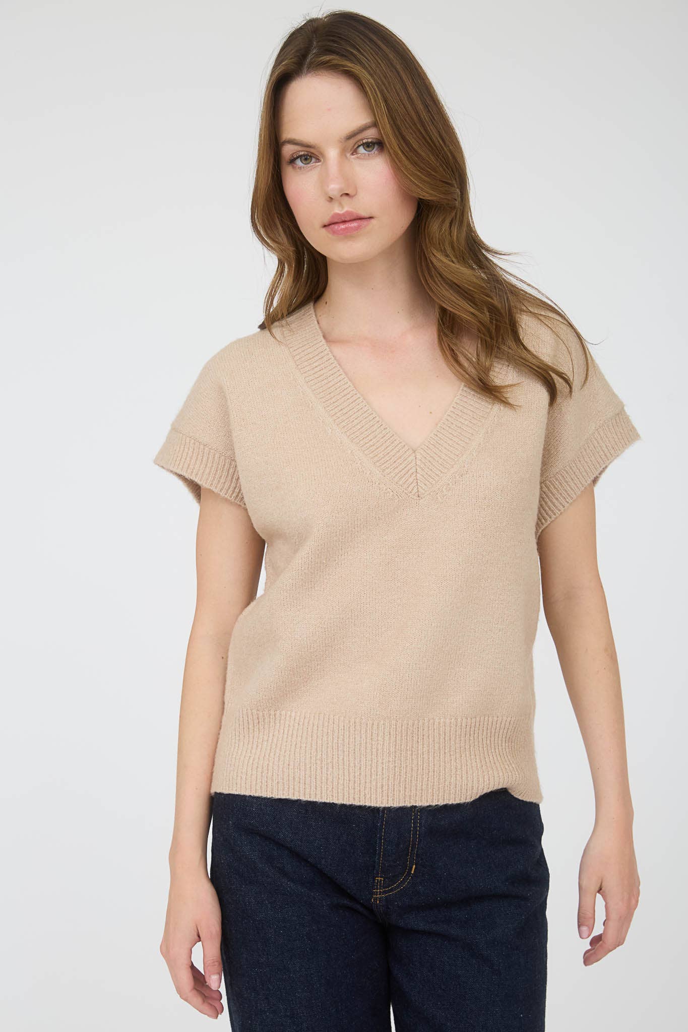 Peyton Short Sleeve Sweater