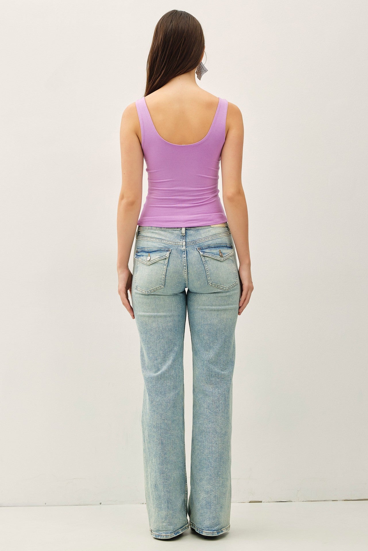 Ultra Soft Scoop Neck Tank Top
