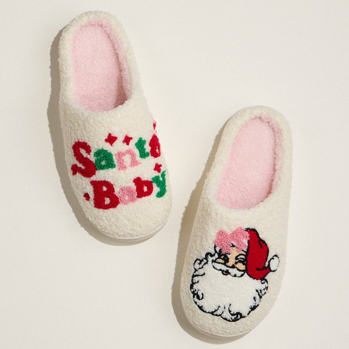 Santa Baby Holiday Slippers