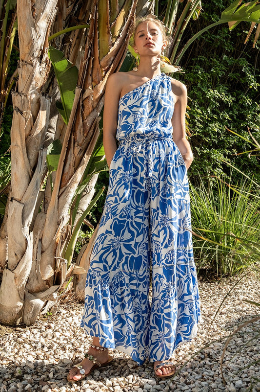 Marcelle One Shoulder Jumpsuit