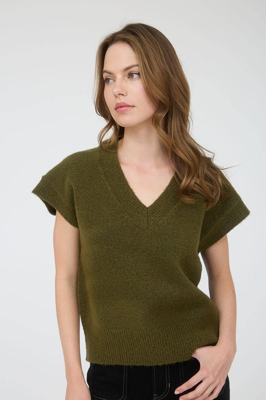 Peyton Short Sleeve Sweater