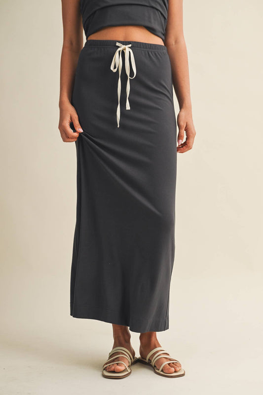 Eve Knit Jersey Maxi Skirt